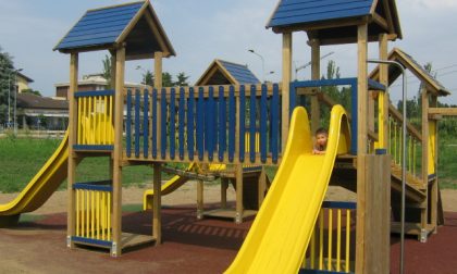 Nuovi giochi per i bambini nei parchi di Seregno