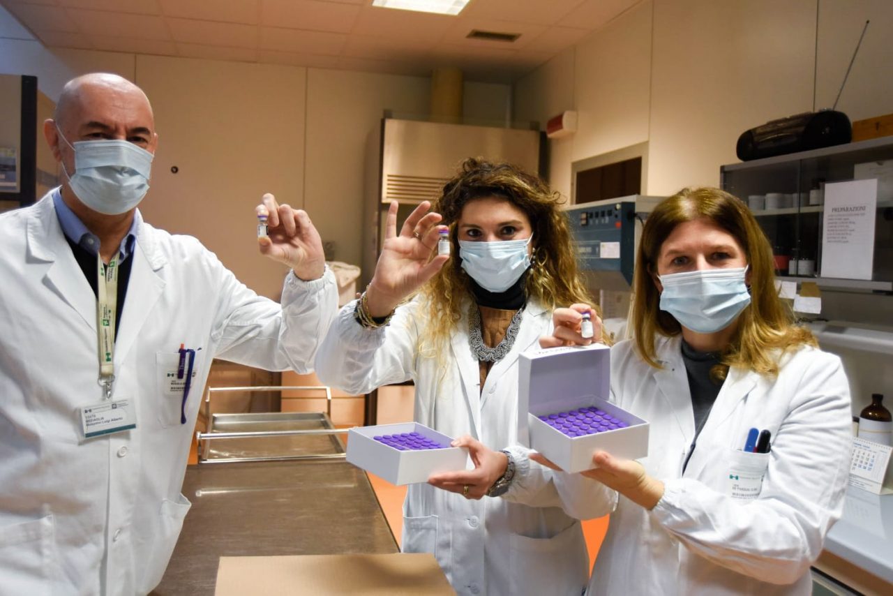 Vaccini Covid, arrivate le dosi in Lombardia