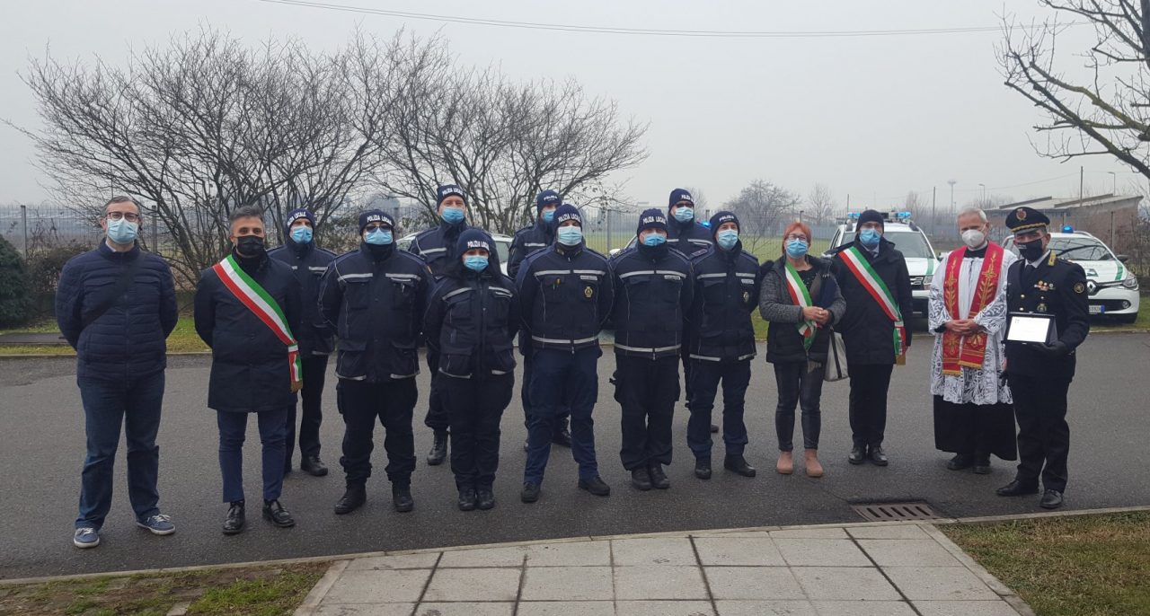 San Sebastiano, encomio agli agenti del corpo di Polizia locale Brianza Est