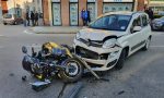 Incidente a Meda tra uno scooter e un'auto FOTO