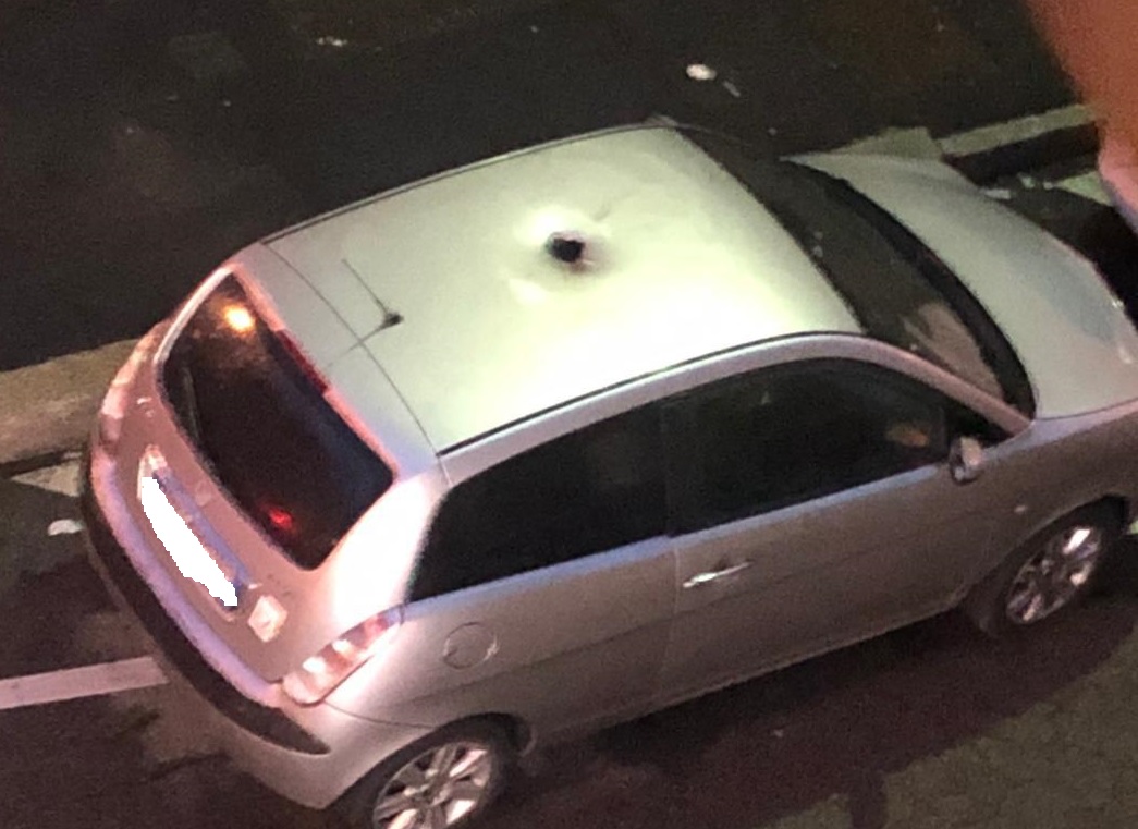 Capodanno “esplosivo”: monzese si ritrova con l’auto “bucata” da un botto