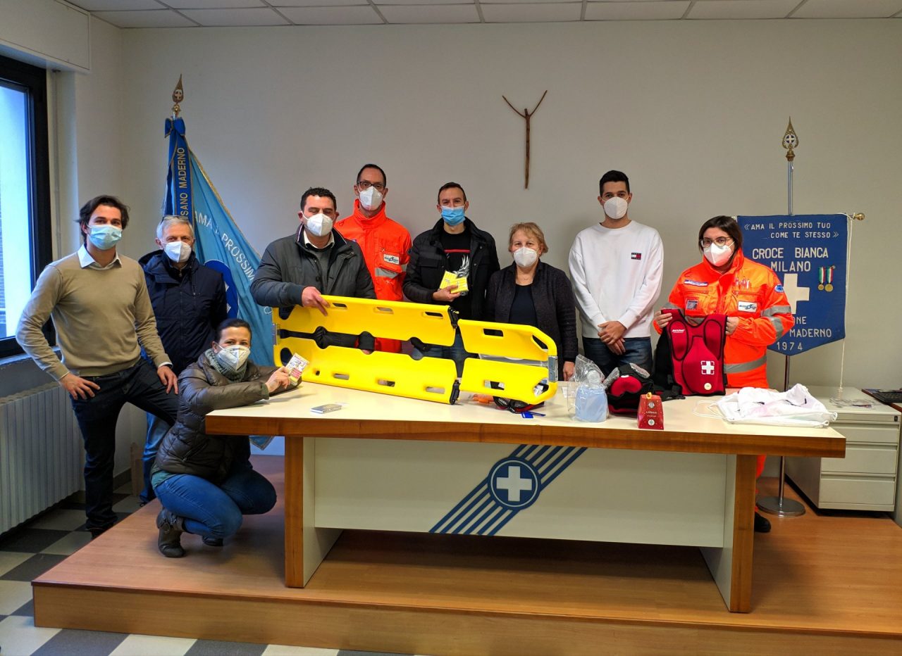 Il Leo Club in aiuto della Croce Bianca