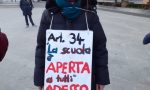 La scuola a Monza protesta contro la Dad - VIDEO