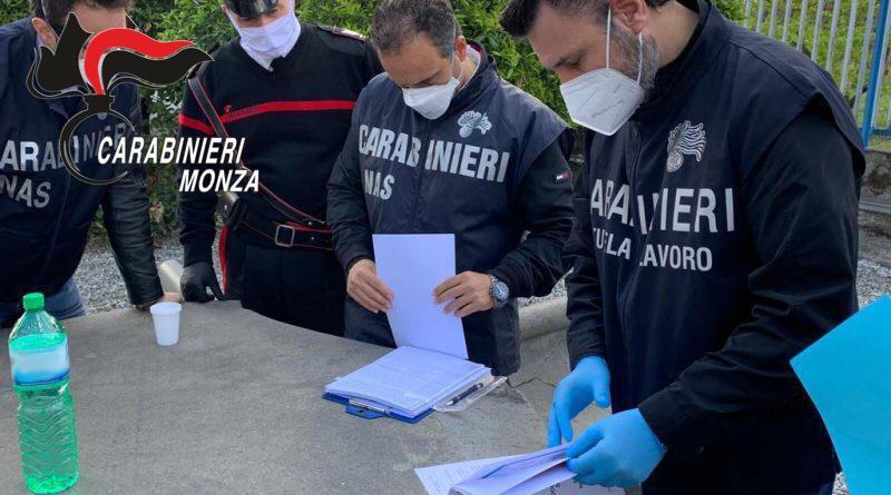 Operazione dei Carabinieri: multe salate per due negozi