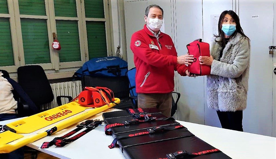 Dall’Inner Wheel un regalo per le ambulanze della Croce Rossa di Monza