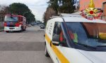 Fuga di gas a Lissone, due squadre di pompieri sul posto