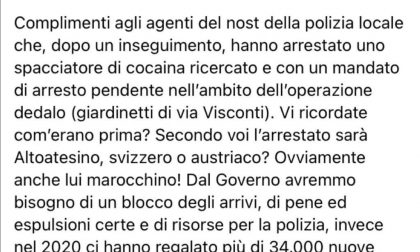 Spacciatore arrestato, assessore accusato di razzismo