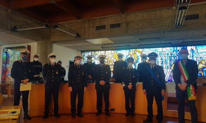 Giussano, agenti  della Polizia locale premiati