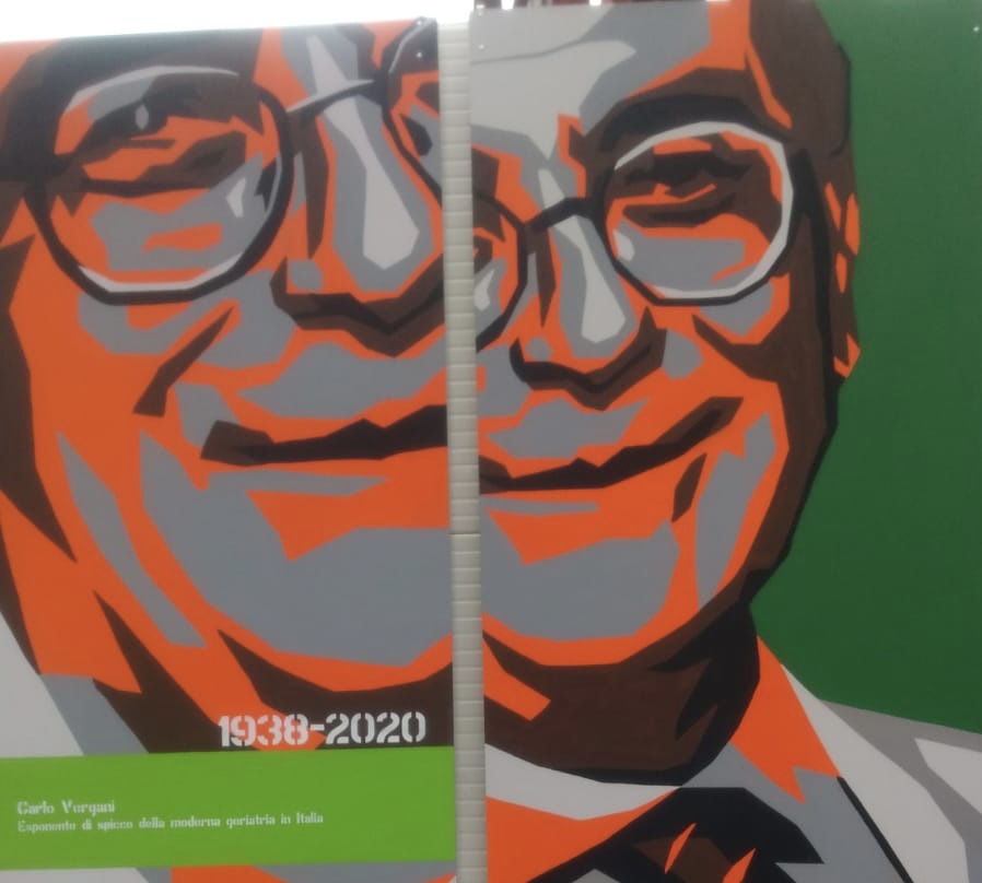 Policlinico, l’omaggio della street art al professor Carlo Vergani