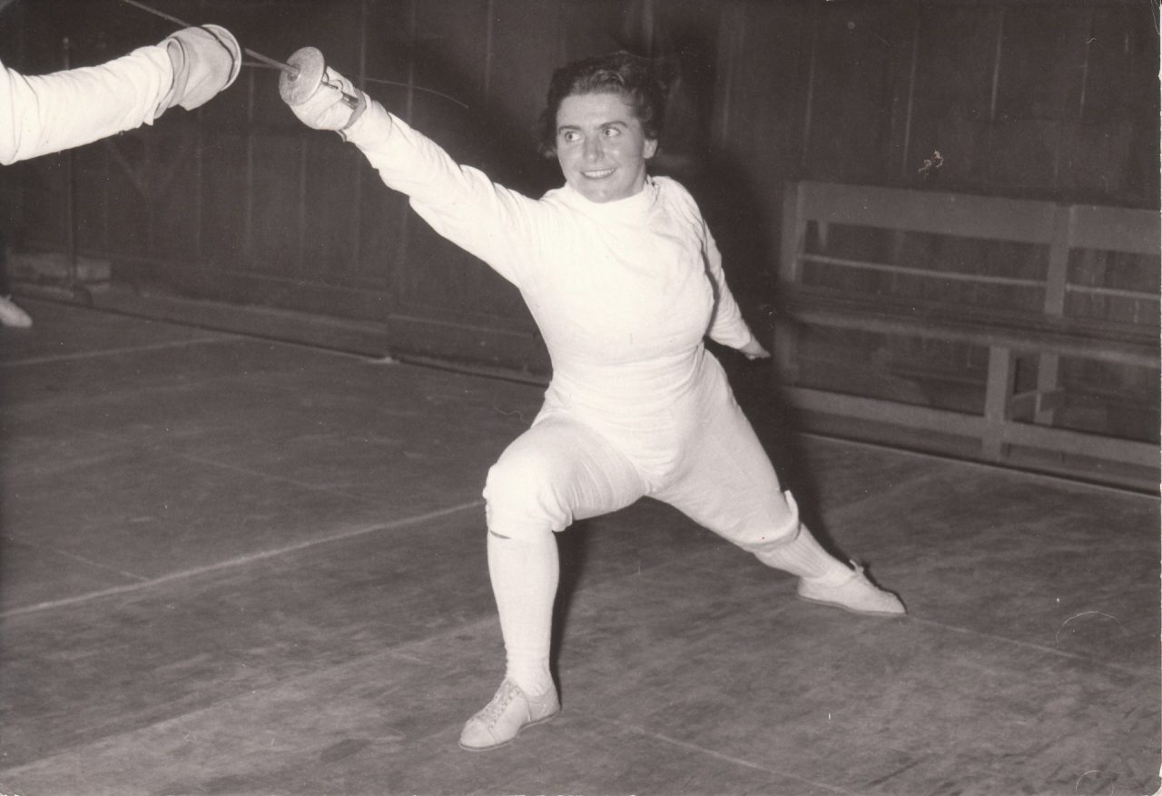 L’oro olimpico Irene Camber festeggia i suoi 95 anni