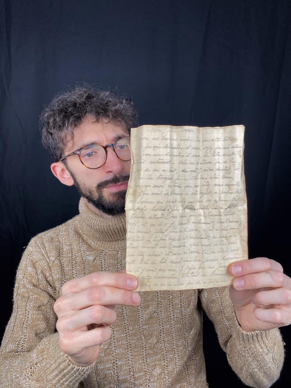 Dalla sedia di un secolo fa spunta… una lettera d’amore