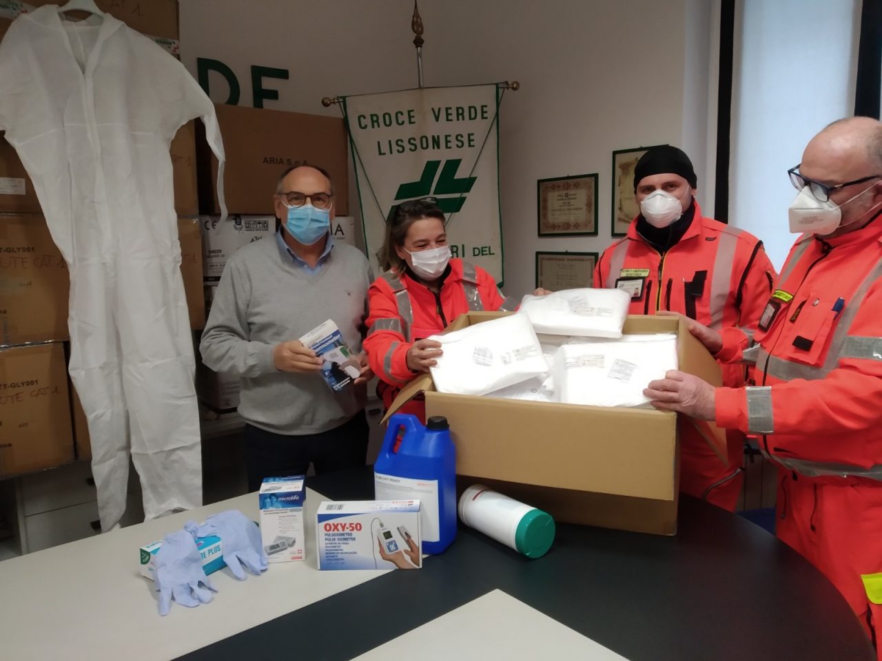 Solidarietà, il cuore delle Mamme a fianco della Croce Verde