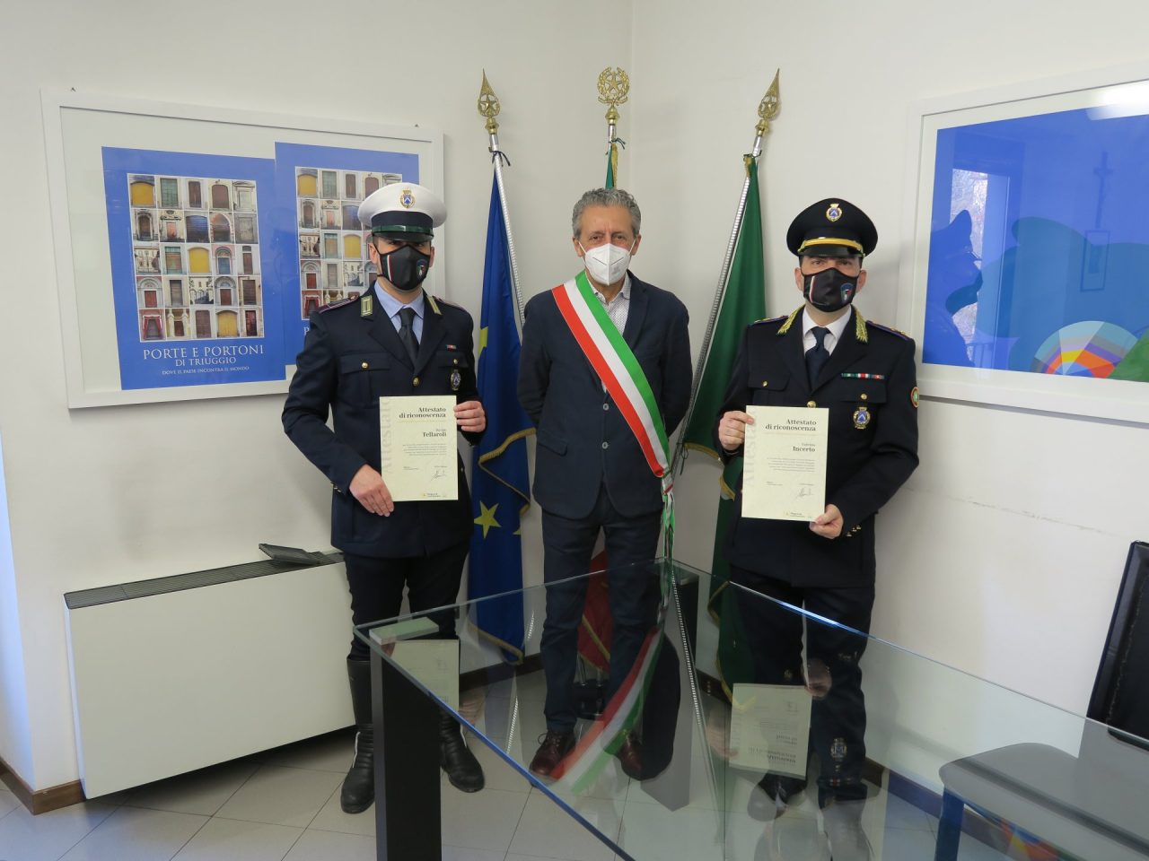Premiati per l’impegno durante il Covid