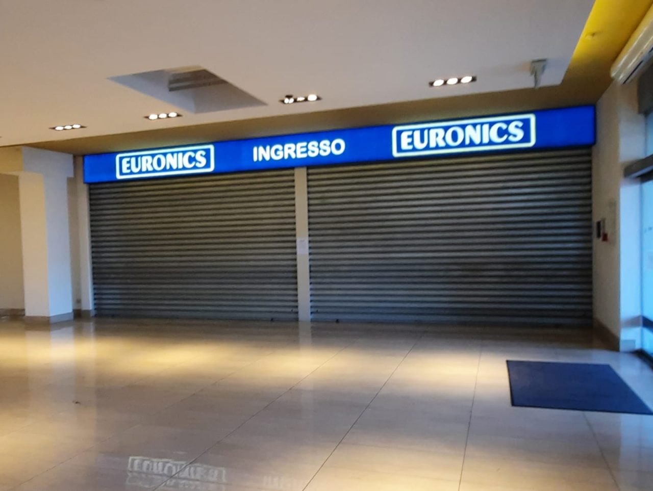 Aggiudicazione provvisoria per quattro negozi Galimberti-Euronics