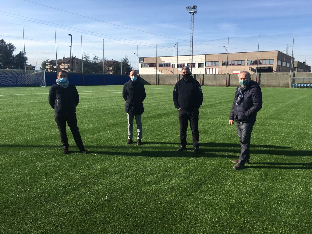 Terminati i lavori al campo sportivo Po2 di Cesano Maderno