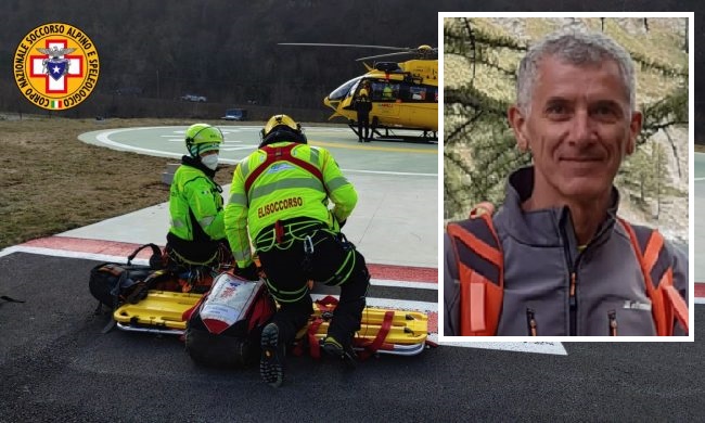 Escursionista disperso nel lecchese: è Paolo Bortolato di Agliate
