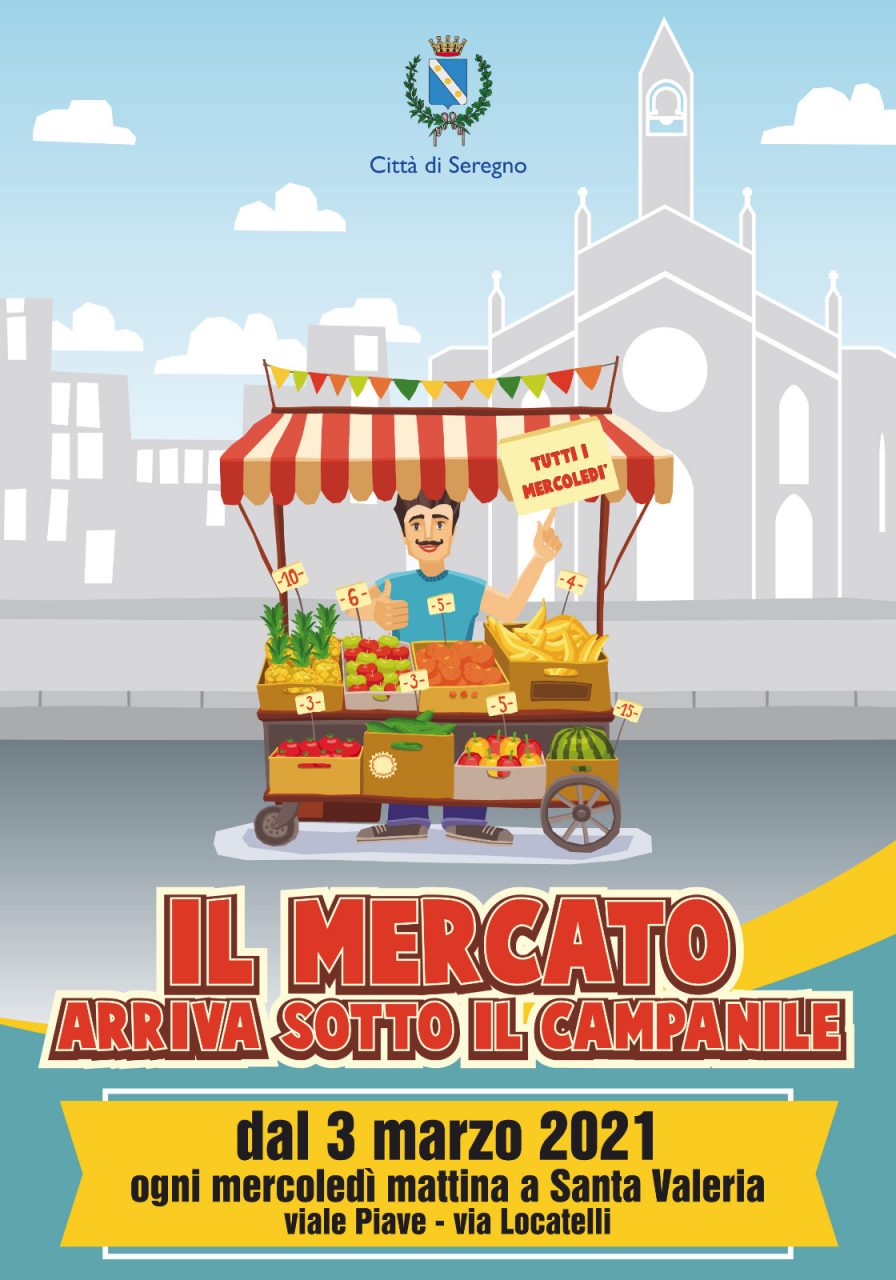 Seregno: nel quartiere Santa Valeria arriva il mercato settimanale