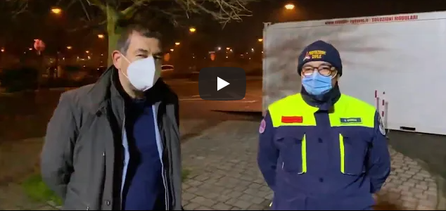 Vimercate, gli aggiornamenti del sindaco dal punto tamponi: in due giorni 600 screening