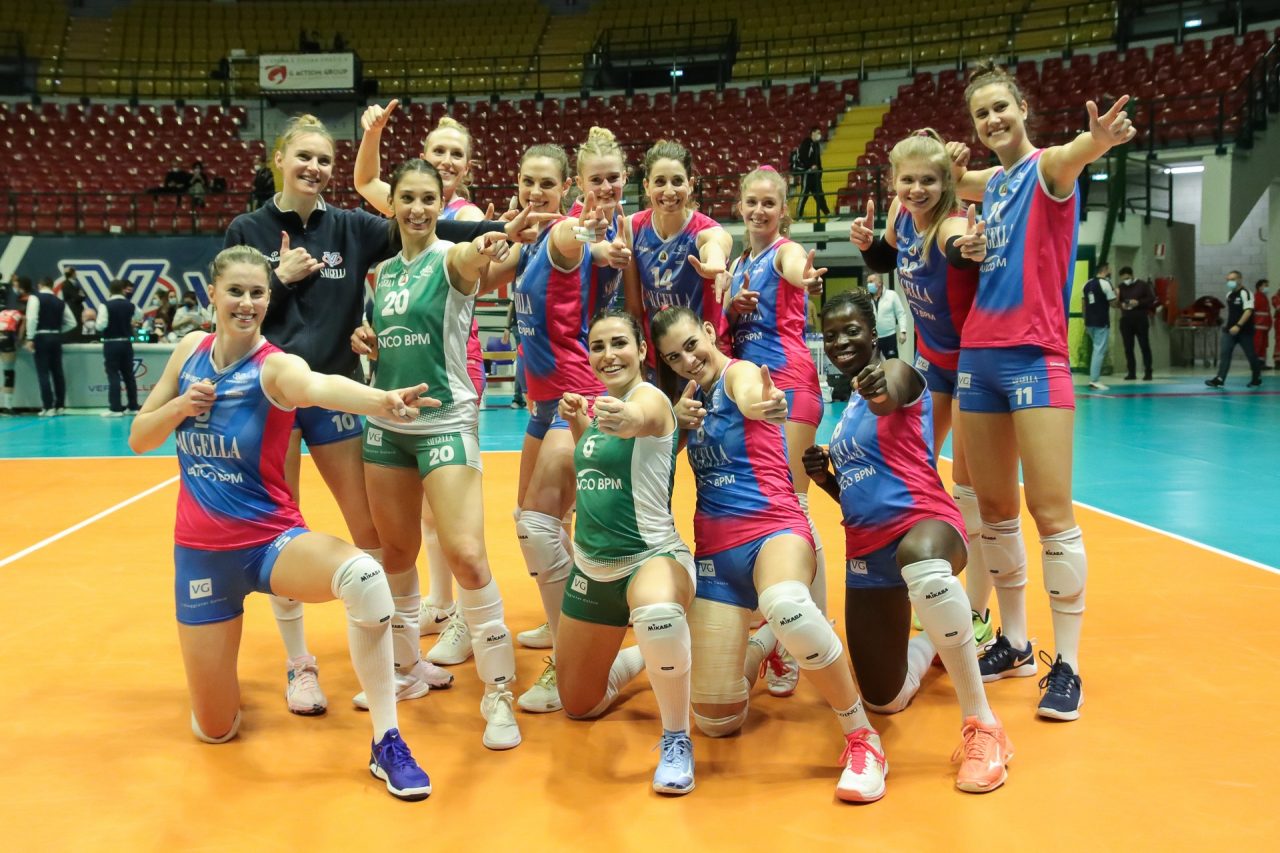 La Saugella Monza ipoteca la finale di Coppa Cev