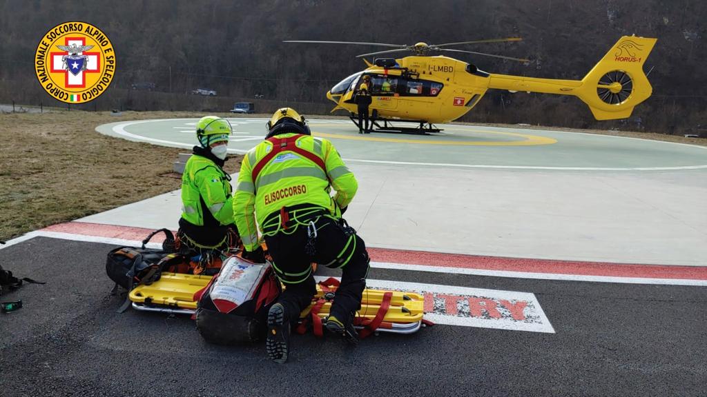 Il Soccorso alpino in cerca di un caratese in difficoltà