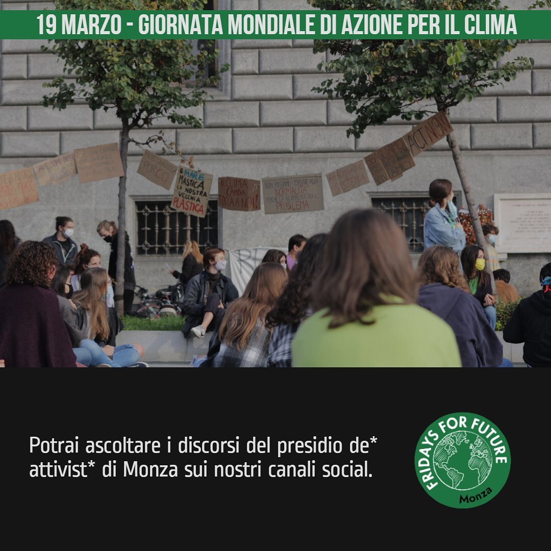 Fridays for future manifesta per il clima… online