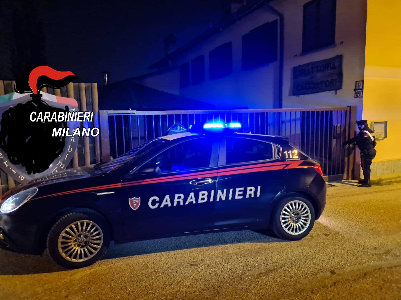 controlli assembramenti Carabinieri