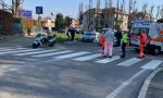 Carate, scontro auto e moto: ferito un 29enne