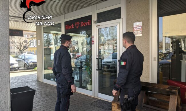 In 7 in un Lounge Bar a bere: chiuso il locale e sanzionati i clienti