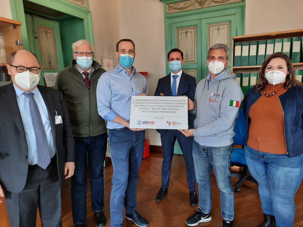 Medici con l’Africa Cuamm consegna un nuovo equipaggiamento di sicurezza all’Ospedale di Carate