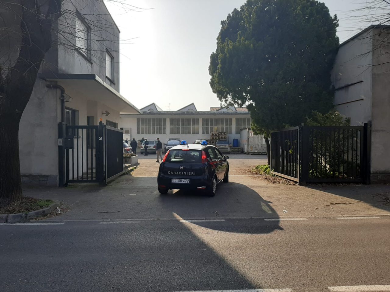 grave infortunio sul lavoro, Lentate sul Seveso