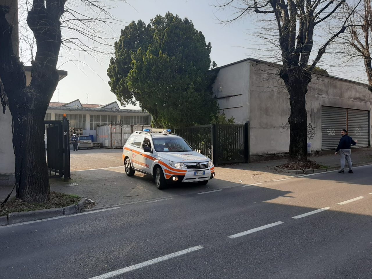 Grave infortunio sul lavoro, 65enne in ospedale
