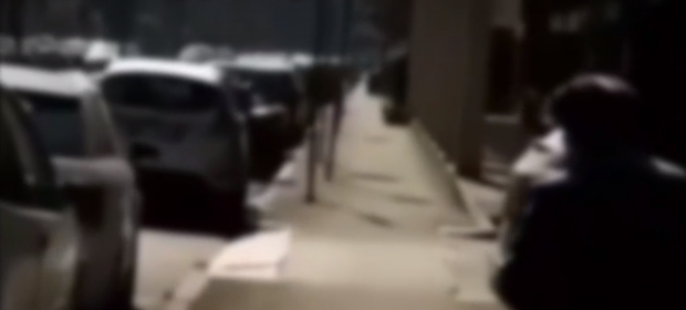 Si accoppiano sul marciapiede in pieno giorno a Milano e il video diventa virale