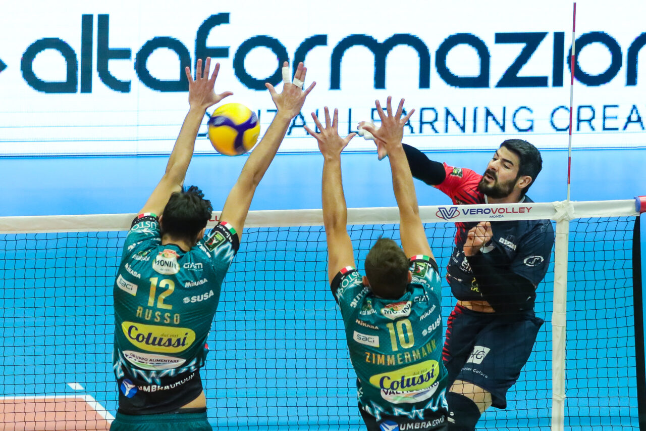 Vero Volley Monza, il cuore non basta: è 2-0 Perugia