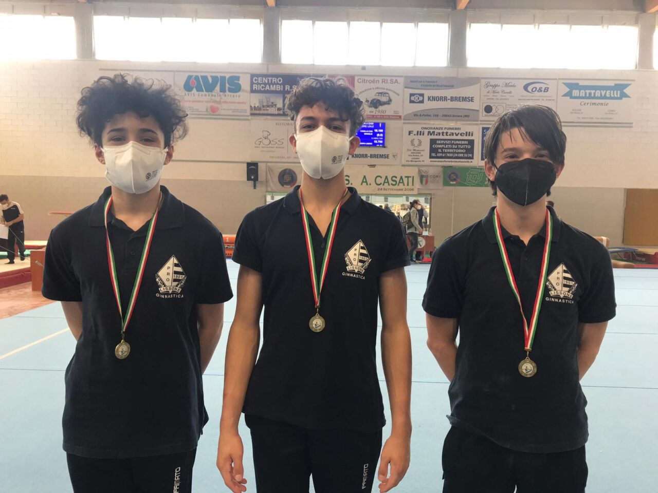 Ancora successi per la Pro Lissone ginnastica: oro e bronzo per le squadre Silver