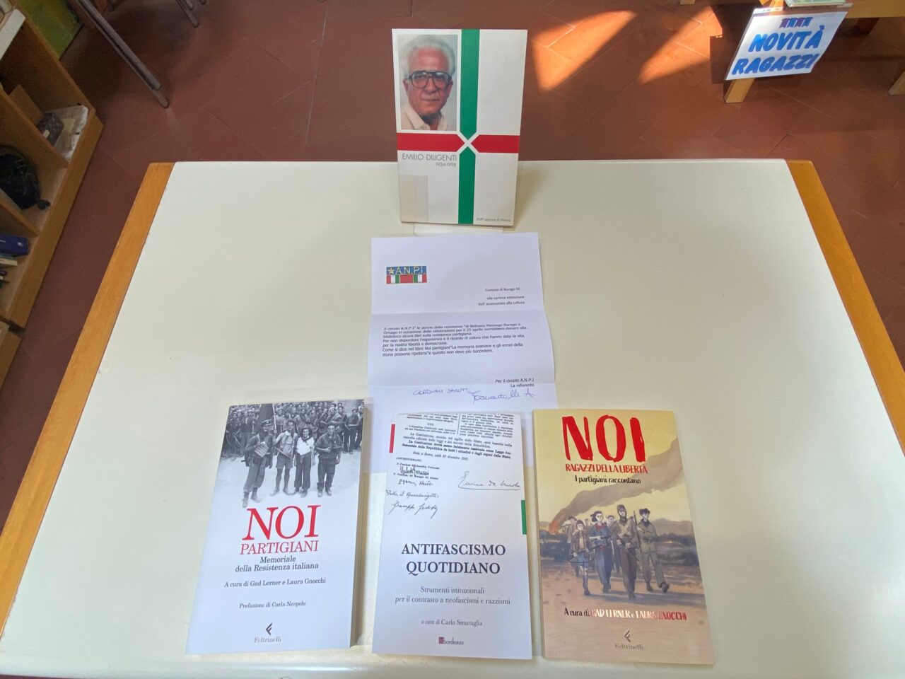 Burago, la biblioteca parla della Resistenza grazie ad Anpi