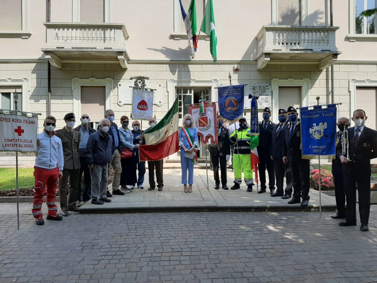 Polemiche alle spalle al 25 Aprile di Lentate