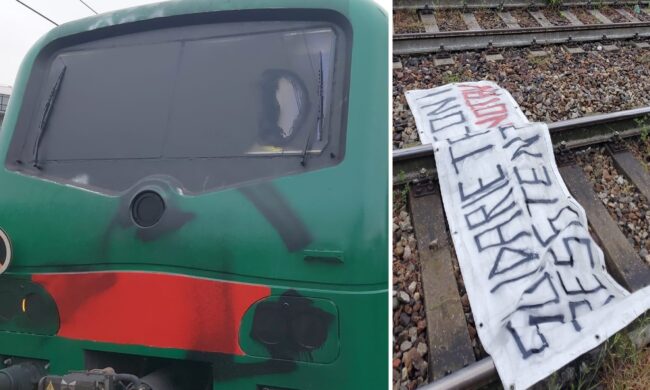 Teppisti bloccano un treno della S9 e aggrediscono il macchinista con lo spray