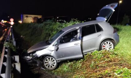 Perde il controllo e finisce contro il guard-rail: 25enne miracolato