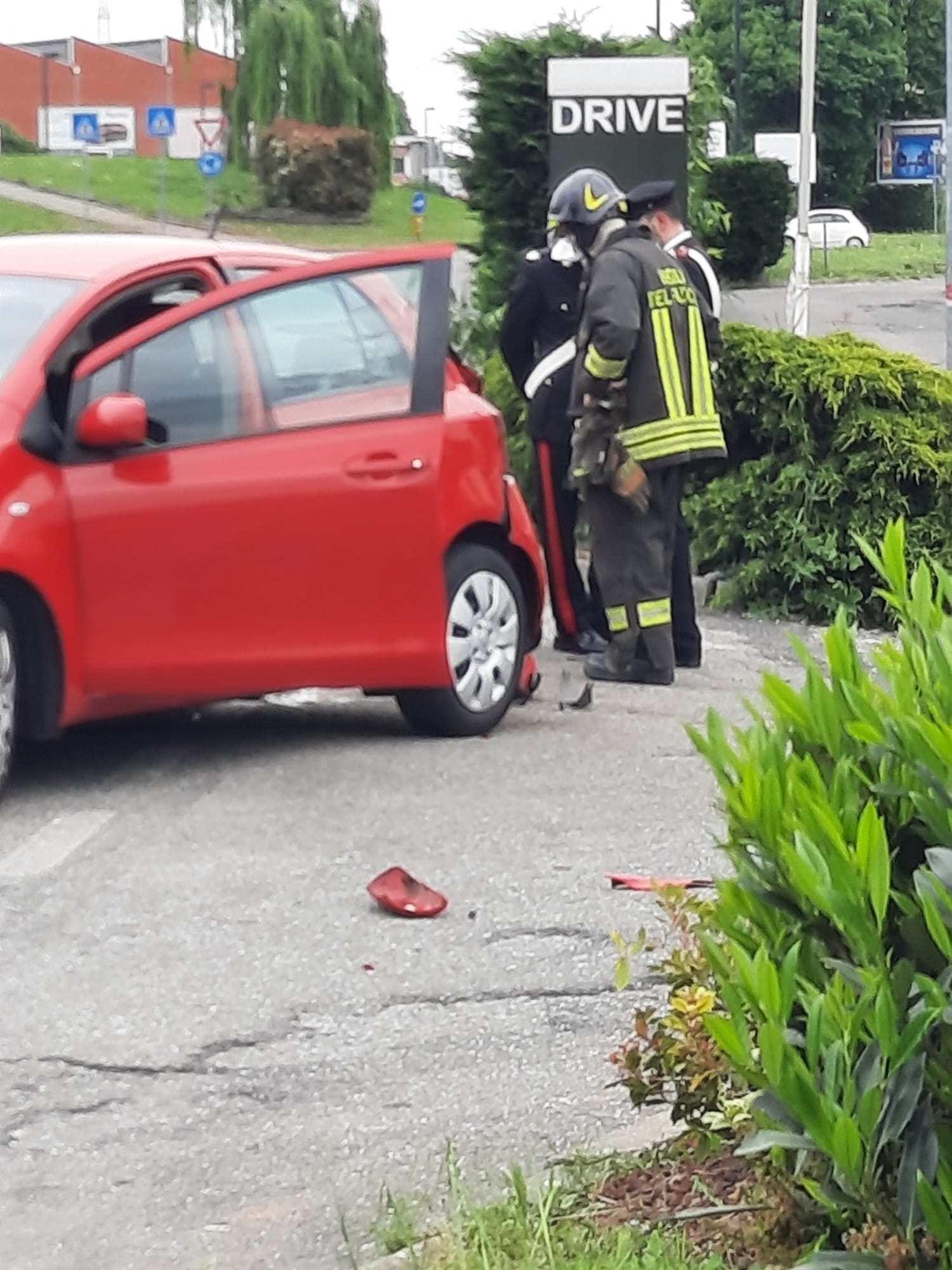 incidente mortale auto moto Varedo