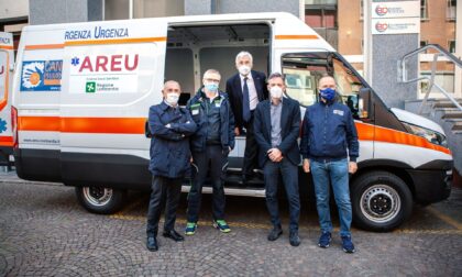 Cancro Primo Aiuto dona un mezzo all’Areu per potenziare il servizio di vaccinazione in Lombardia