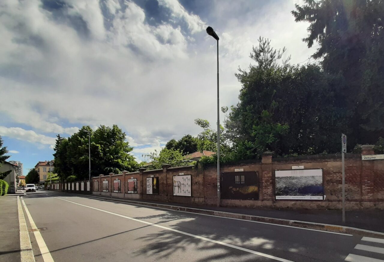 Arte contemporanea sul muro di cinta dell’Ospedale Vecchio