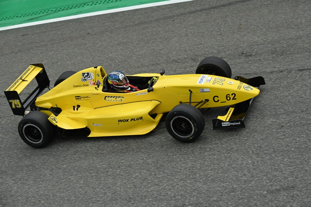 Doppio podio a Monza per il pilota Fabio Turchetto