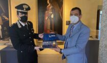 Il comandante dona al Museo due pubblicazioni sulla storia dell'Arma dei Carabinieri