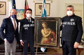 Un altro dipinto recuperato dai Carabinieri per la Tutela del Patrimonio Culturale