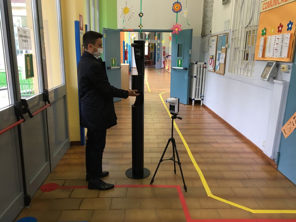 Due termoscanner per la scuola dell’infanzia di Concorezzo