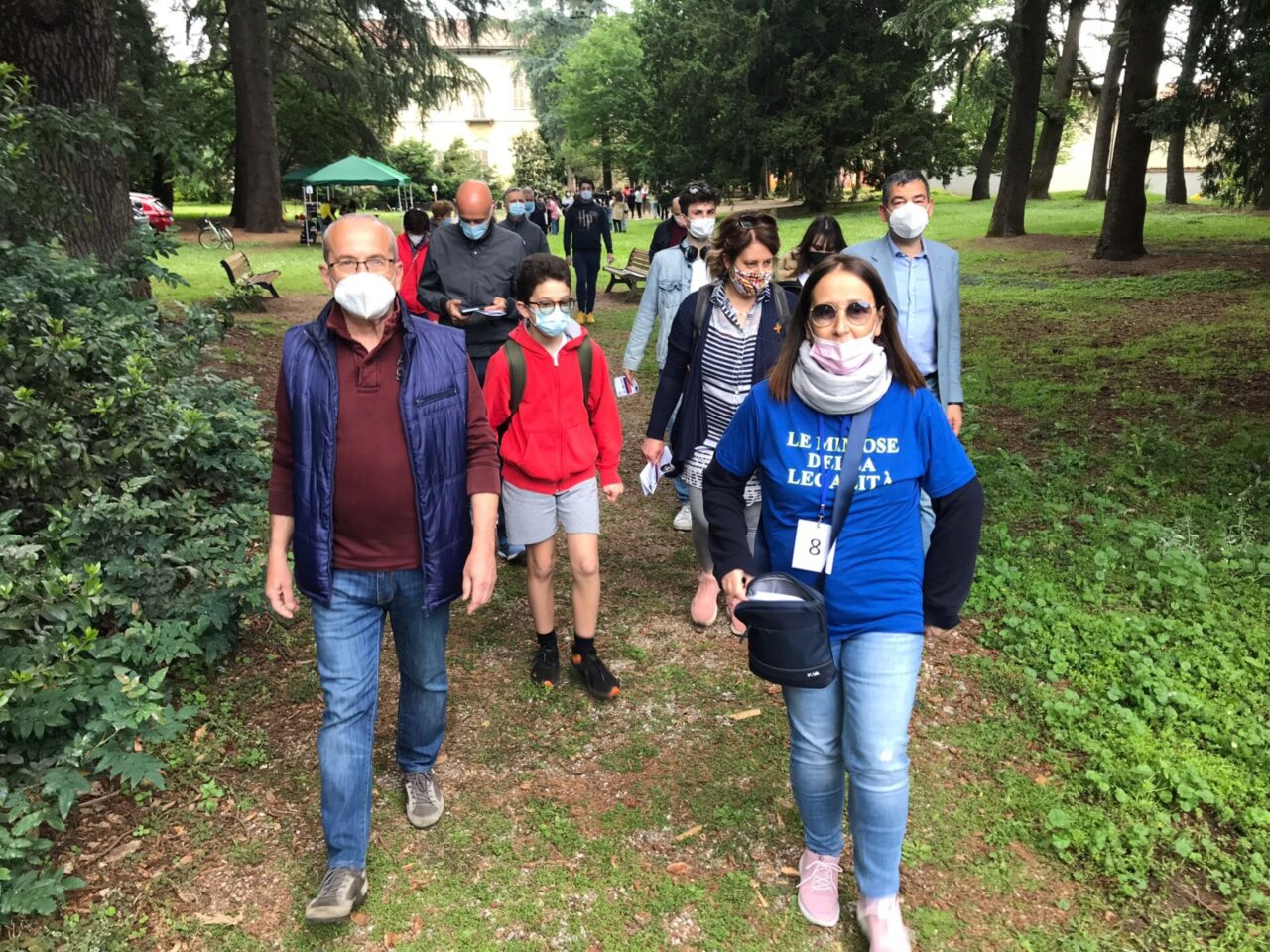 Camminata della legalità a Vimercate
