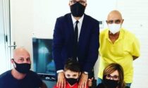 Il sindaco di Concorezzo fa visita al bambino investito da un pirata della strada