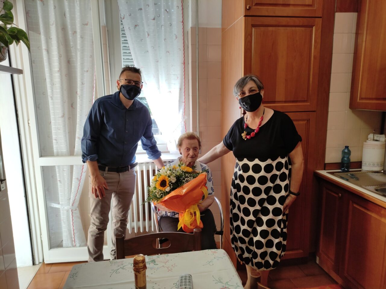 Omate in festa per nonna Ginetta