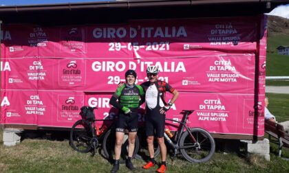 Verano,  il consigliere comunale  ha "anticipato" il Giro d' Italia
