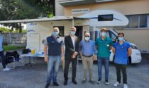 Vaccinazioni a domicilio, questa mattina il camper a Bovisio